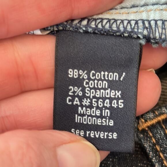J. Crew Dark Wash Matchstick Denim Stretch Jeans Size 32S - Picture 8 of 8